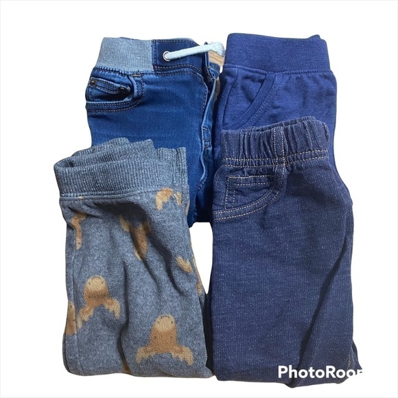 18 mos Pants Jeans Bundle Carter’s Cat & Jack Other Brand - Picture 1 of 10